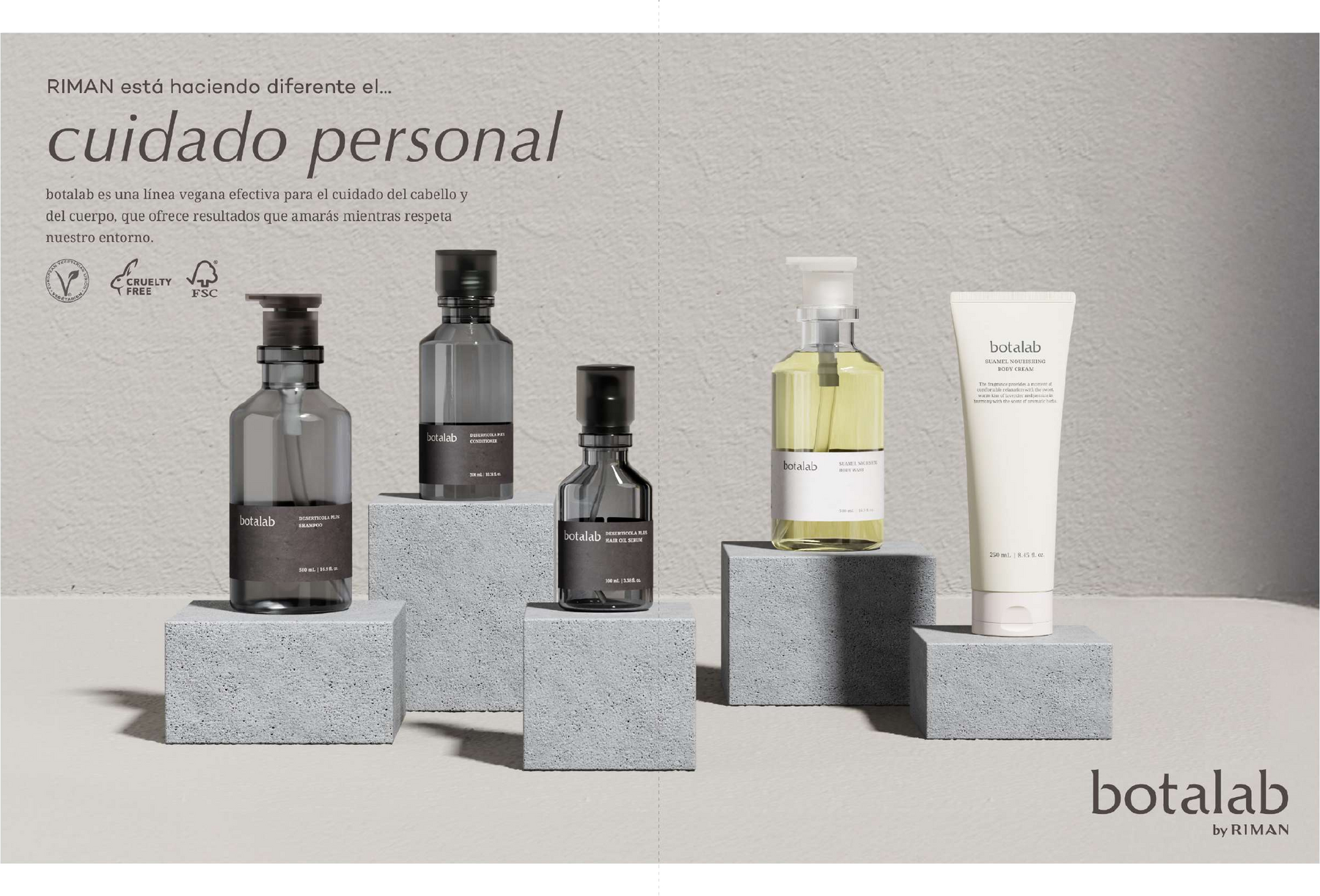 Ritual de cuidado personal botalab by RIMAN